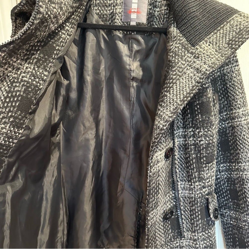 JEANS BY BUFFALO WOOL BLEND COAT (EUC) - Picture 4 of 9